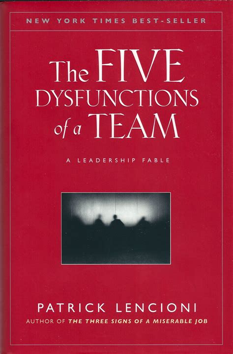 Book Summary — The Five Dysfunctions of a team