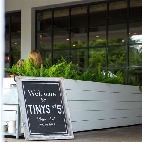 Book Your Tinys No. 5 Reservation Now on Resy