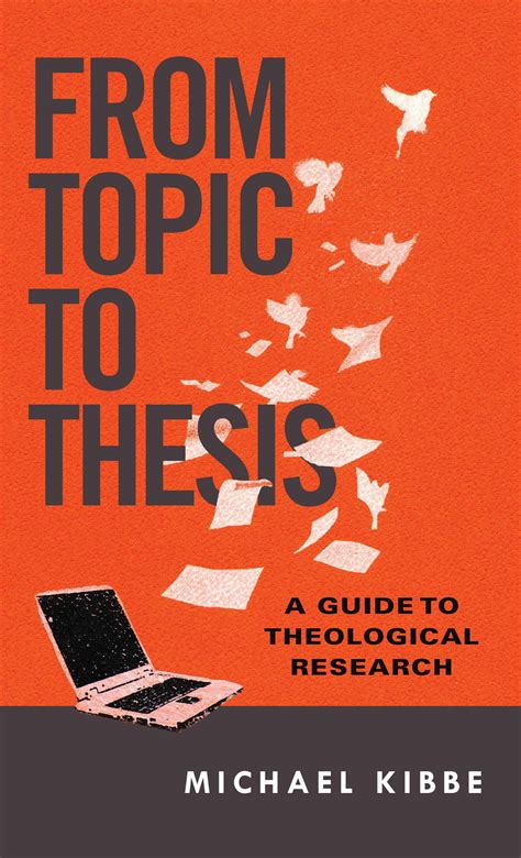 Book and topic thesis guide theological research. - Discussing mere christianity study guide by devin brown.