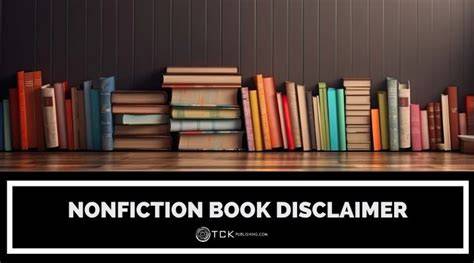 Book disclaimer