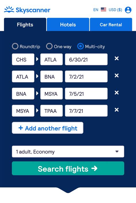 Book multi city flights. Just select the choice of online airline ticket booking from one-way, round trip, multi-city or LTC. After that fill the destination at which you will board the ... 