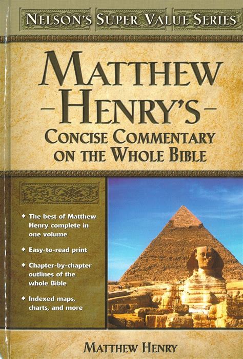 Book of John - Matthew Henry’s Bible Commentary (concise) - Christianity