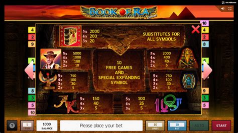 play book of ra online slot