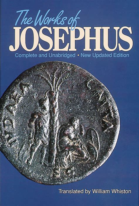 Read the online translations of the famous Jewish historian, priest, and scholar Flavius Josephus. His works include Antiquities of the Jews, War of the Jews, Against Apion, and Discourse to the Greeks..