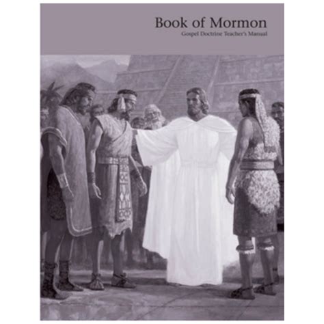 Book of mormon gospel doctrine teachers manual. - Spenn beltet kring livet og hald lampa tend!.
