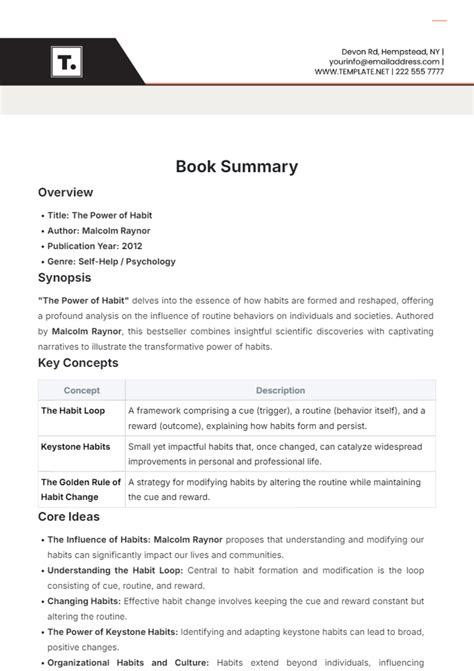 Book overview. Simple text and