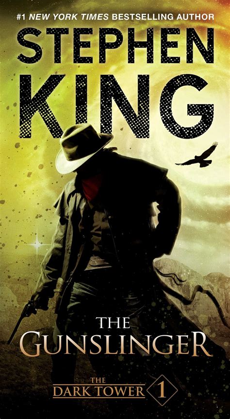 Book the gunslinger. The Dark Tower is soon to be a major motion picture starring Matthew McConaughey and Idris Elba, due in cinemas August 18, 2017.'The man in black fled across the desert, and the gunslinger followed.'. The iconic opening line of Stephen King's groundbreaking series. "synopsis" may belong to another edition of this title. 