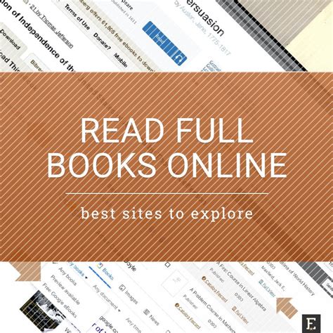 Book to read online. 