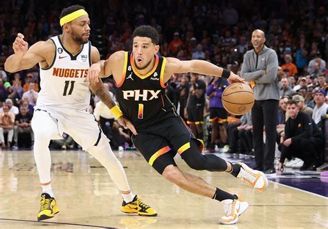 Booker, Durant both score 36, Suns even series with Nuggets