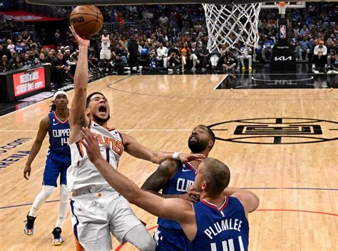 Booker has 45 points, Suns top Leonard-less Clippers 129-124