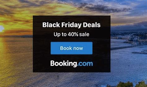 Booking.com Black Friday & Cyber Monday Deals & Promotions