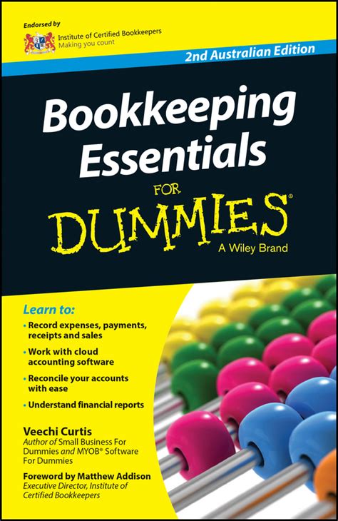 Bookkeeping Essentials For Dummies Australia