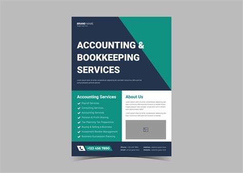 Bookkeeping Flyer Template Free