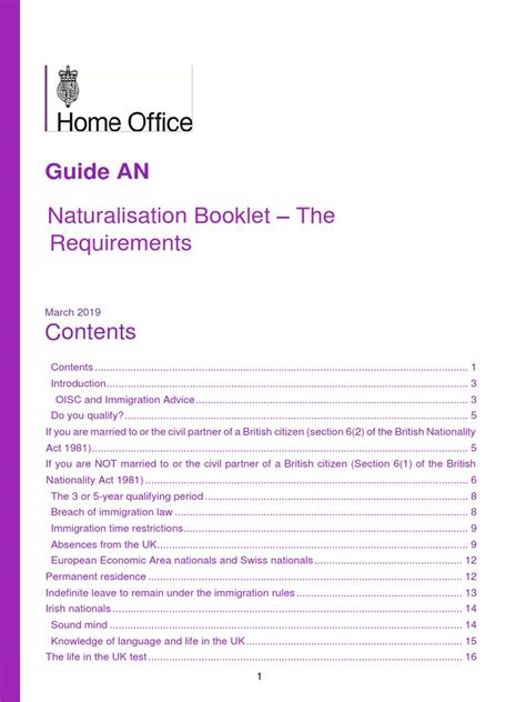 Booklet An Naturalisation Booklet