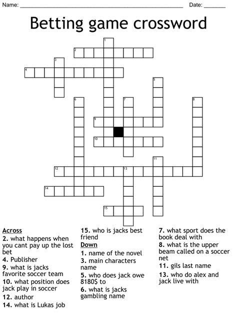 Bookmakers concern crossword. The Crossword Solver found 30 answers to "Bookmakers etc exhaled vocally right next to the action", 8 letters crossword clue. The Crossword Solver finds answers to classic crosswords and cryptic crossword puzzles. Enter the length or pattern for better results. Click the answer to find similar crossword clues . 