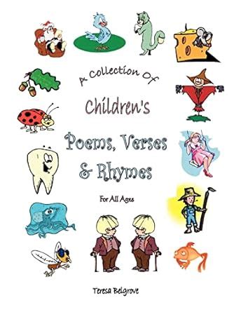 Books A Collection Of Childrens Poems Verses Rhymes For All …