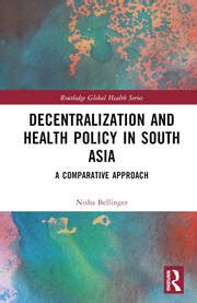 Books Decentralization And National Health Policy …