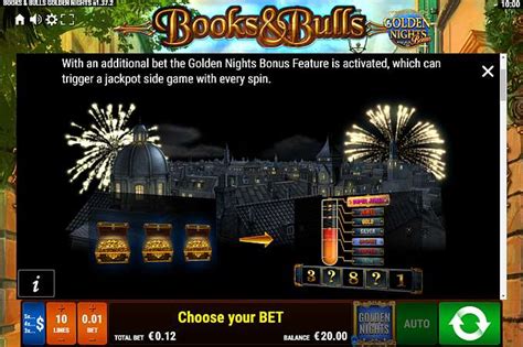 Books and Bulls Golden Nights  игровой автомат Gamomat
