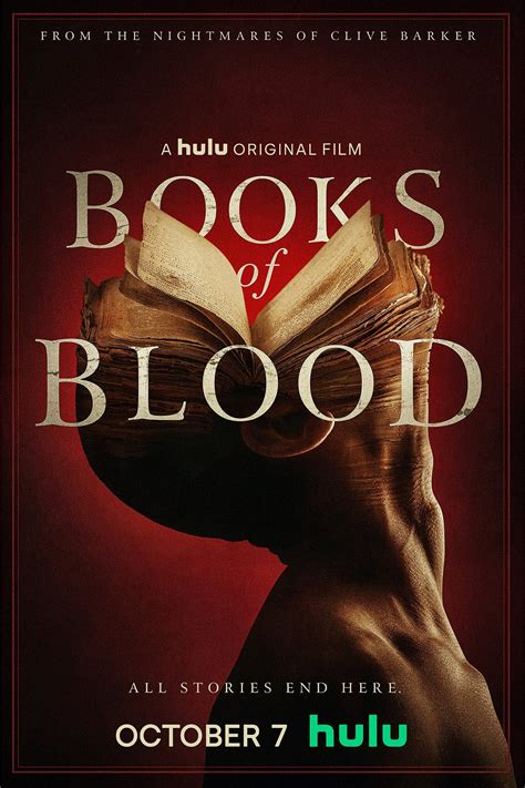Books of blood movie. Based on the wraparound story penned by Clive Barker in the author's "Books of Blood" collection, the story centers on a paranormal expert who, while investigating a gruesome slaying, finds a house that is at the intersection of "highways" transporting souls to the afterlife. 