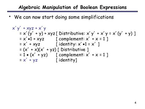 Boolean algebra and minimization of boolean functions pdf.  These truth variables can...