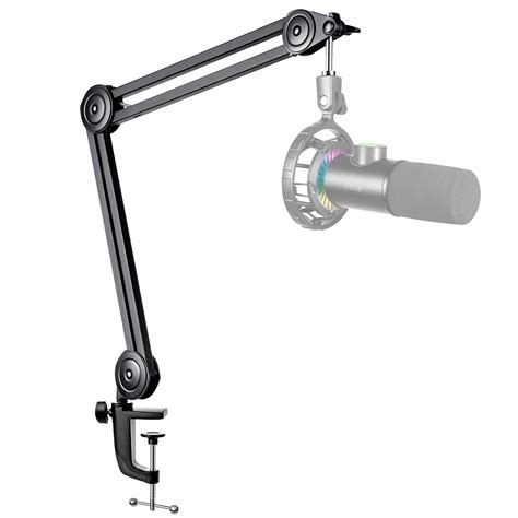 Boom arm mic stand.  Turbofan engine purpose-built by Boom and optimized ...