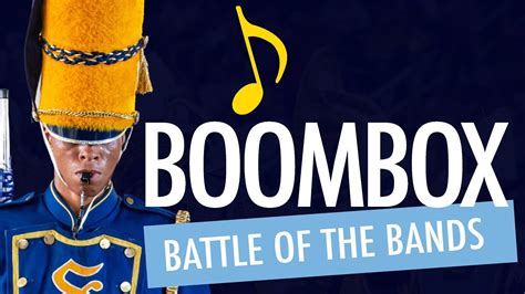 Boombox battle of the bands. Southern University Human Jukebox & Fabulous Dancing Dolls vs. the Jackson State University Sonic Boom of the South & Prancing J-SettesBoombox Classic Battle... 