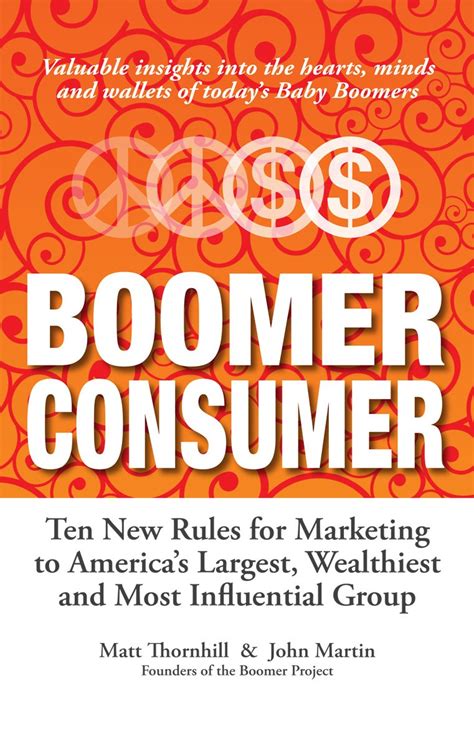 Boomer consumer ten new rules for marketing to america s. - 1978 chrysler outboard 6 hp sailor service manual.