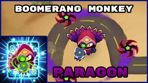Boomerang monkey paragon. The Magus Perfectus is the Paragon upgrade for the Wizard Monkey, released in Version 37.0. Magus Perfectus was first officially revealed on the June 3rd 2022 blog, mentioning Ninja Kiwi's next planned Paragons, alongside the then-unnamed Engineer Monkey Paragon (Master Builder) and Monkey Ace Paragon (Goliath Doomship). Its … 