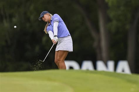 Boonchant holes out for eagle on her second shot of the round, shares the lead in the Dana Open
