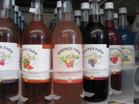 Boone farm wine. One of the most iconic cheap wines of the 1960s was Boones Farm Strawberry Hill. It quickly gained popularity due to its sweet taste and low price, making it a favorite among young people. Boones Farm was known for its fruity flavors and vibrant label designs, which added to its appeal. Another notorious cheap wine of the era was Thunderbird. 