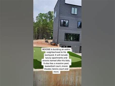 Boosie backyard. Boosie Badazz apparently plans to build an entire community for his family, according to a clip that recently surfaced online. On Tuesday (May 23), a clip began making rounds on social media of ... 