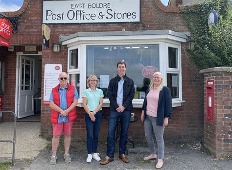 Boost for campaign to save East Boldre Post Office & Stores