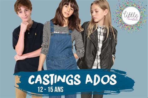 Boostcasting - Casting ados F 12/16 ans pour long-mÃ©trage