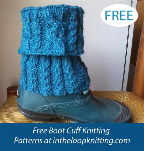 Boot Cuff Knitting Patterns In the Loop Knitting