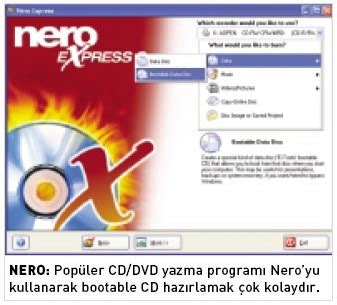 Boot edilebilir medya CHIP Online. 