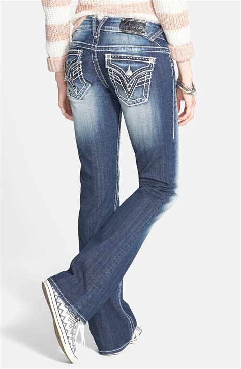 Bootcut Jeans Juniors, Women's Luscious Curvy Bootcut Mid-Rise