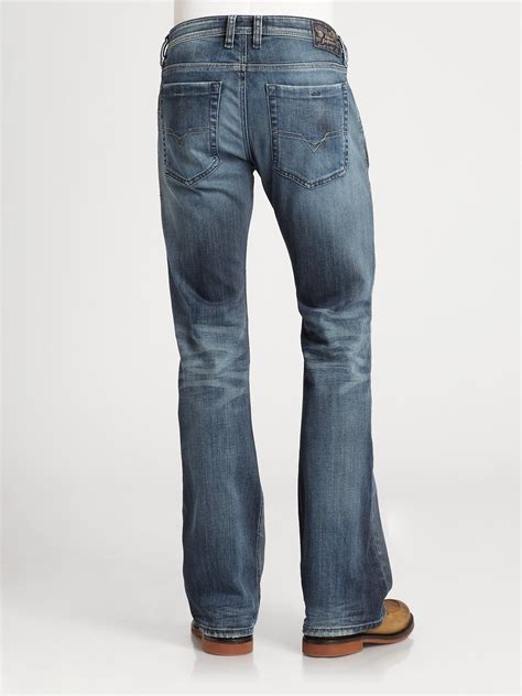 Bootcut jeans for men. Men's Bootcut Jeans. Sometimes a guy needs a jean that’s casual, easy and relaxed—enter Silver Jeans Co.’s bootcut jeans for men. Our Craig bootcut jean features an easy fit through the hip and thigh and a wider leg opening that works with any type of shoe. This easy fit offers more room in the saddle, giving you extra comfort where you ... 