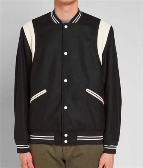 Bootleg Truth Undercover Black Varsity Jacket Bossjackets