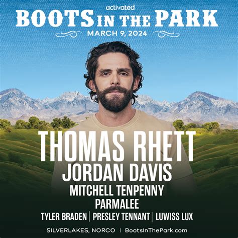 Boots In The Park (Norco) 2024 Lineup - Jun 17, 2024 - JamBase