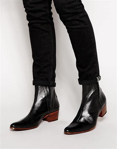 Boots men heel. When it comes to men’s fashion, one item that never goes out of style is a good pair of boots. Boots are not only versatile and functional but also add a touch of rugged sophistica... 