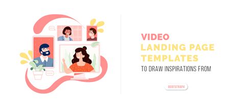 Bootstrap 4 Video Landing Page Templates to Draw Inspirations …