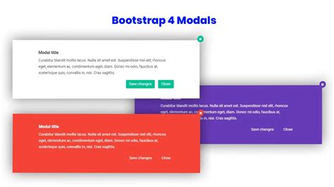 Bootstrap 4 modal slide from bottom.  A slideshow component for cycling thro...