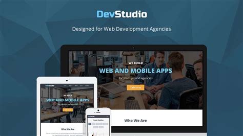 Bootstrap 5 Template For Web Development Agencies Developers