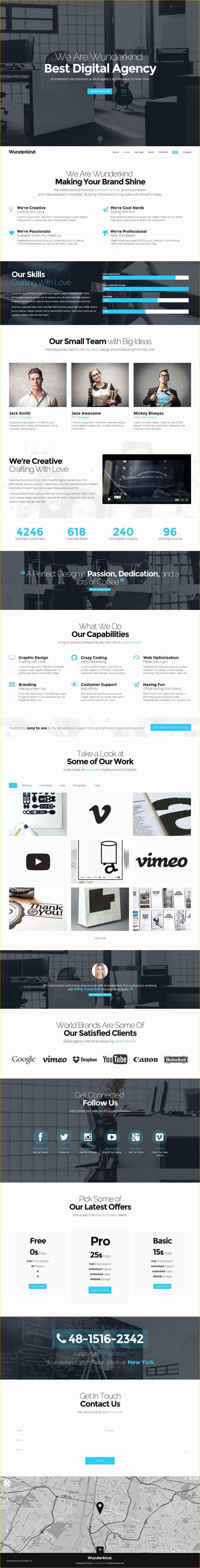 Bootstrap Parallax Scrolling Template Free Of 40 Best Responsive