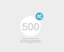 Bootstrap Snippet 500 Page Error Option