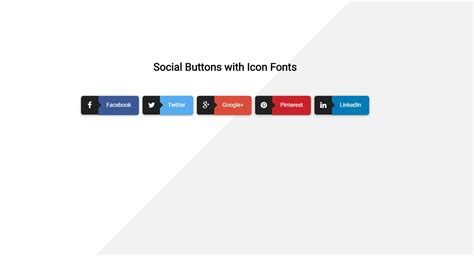 Bootstrap Social Examples