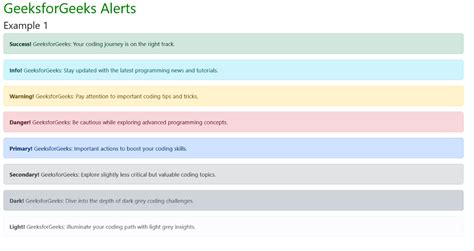 Bootstrap alerts.  They come in various styles such as success, All Bootstrap modals (a...