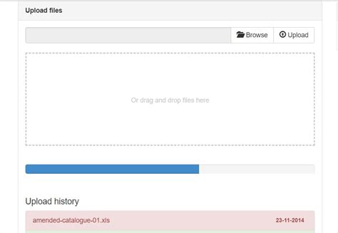 Bootstrap file upload template.  🤦&zwj;♂️ Do not follow it It was very vague and my knowledge...