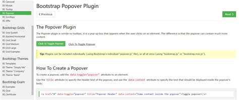 Bootstrap iframe popover.  Wrap any embed like an <iframe> in a parent element with .  Popover...