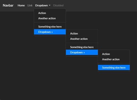 Bootstrap submenu codepen.  Create a responsive Bootstrap navbar with dropdown hover menu and s...